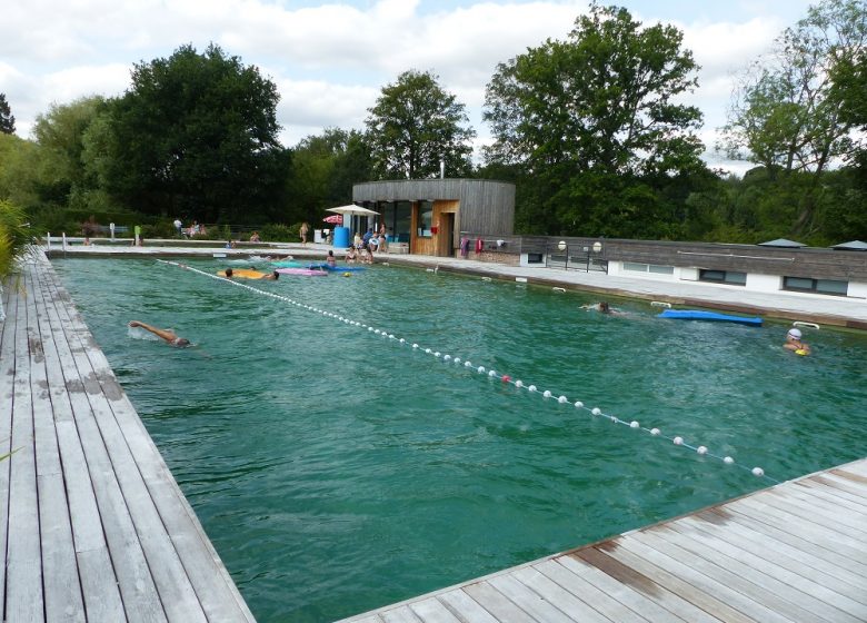 Rugles district natural swimming pool